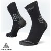 Moose TRAIL NEW kompresné bežecké ponožky 1 pár čierna