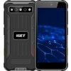 iGET T mini 6 + 128 Black - odolný mobilní telefon