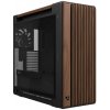 ASUS case PROART PA602 WALNUT WOOD MODERN TG, Mid Tower, průhledná bočnice, černá 90DC00J0-B09030