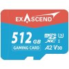 Exascend UHS-I microSD Card Series 512GB Gaming Exascend