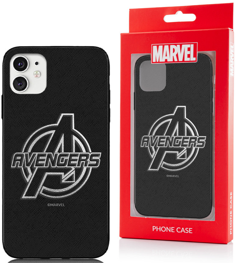 Avengers Silver Marvel Apple iPhone 12/12 Pro