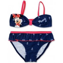 Setino dievčenské dvojdielne plavky bikiny Minnie Mouse Disney modré