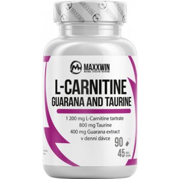 MaxxWin L-Carnitine Guarana Taurine 90 kapsúl