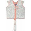 Swim Essentials Plávacia vesta pre deti Florish green 3-6 rokov