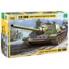 ZVEZDA Model Kit tank 3688 - Soviet S.P.Gun SU-100 (new molds) (1:35)