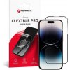 Forcell Flexible 5D Full Glue hybridné sklo, iPhone 14 Pro, čierne 5903396163005