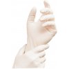 Rukavice latexové biele, nepúdrované (veľkosť M) [100 ks]