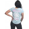 Yakuza dámske tričko EVIL ONLY curved Crew Neck GSB 23131 sterling blue Farba: modrá, Veľkosti dámske: L