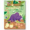 Dinosaury Obrázkové čítanie so samolepkami