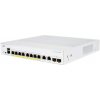 Cisco switch CBS250-8PP-E-2G (8xGbE, 2xGbE/SFP combo, 8xPoE+, 45W, fanless) - REFRESH (CBS250-8PP-E-2G-EU-RF)