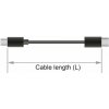 Delock 85542 USB-C (M) do USB-C (F) - USB 3.1 Gen 1 - 3 A - 2m, černý