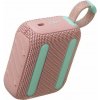 JBL Go 4 Pink bluetooth prenosný reproduktor (v5.3, 850mAh vnútorná batéria, 4.2W, IP67 vodotesný) RUŽOVÝ
