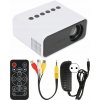 MINI LED PRENOSNÝ FILMOVÝ PROJEKTOR FULL HD 1920X1080 24W 12V 2A 400LM