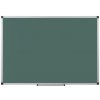Zelená školská keramická popisovacia tabuľa na stenu, magnetická, 1200 x 900 mm