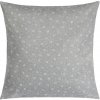 Bellatex Vankúšik Adela Pnúci kvietok sivá, biela, 40 x 40 cm