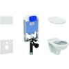 Ideal Standard ProSys - Set predstenovej inštalácie, klozet Alpha s doskou, tlačidlo Oleas M2, biela ProSys80M SP103