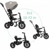 QPLAY Trojkolka Rito air gél (Rubber) Grey, vek 10-72 mesiacov