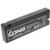 Baterie Long Pb 12V 2.3Ah 25.2Wh olověný akumulátor pro profesionální videokamery a defibrilátory