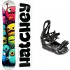 Hatchey Loony detský snowboard + Raven S230 Black viazanie - 120 cm + vázání M/L (EU 41-47)