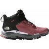Dámska outdoorová obuv The North Face, W VECTIV EXPLORIS MID FUTURELIGHT vínová,čierna,biela, 37 EU