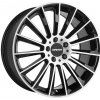 Alu disk CARMANI 17 Fritz 8x19, 5x112, 66.6, ET45 black polish