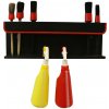 Andyhoauto OEM Wall Mounted Detailing Brush and bottles holder - nástenný držiak na štetce a fľaše, 12 štetcov a 5 fliaš