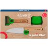 Opinel Le Petit Chef detská kuchárska sada Green 003113