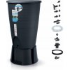 Prosperplast Sud na dažďovú vodu s podstavcem a příslušenstvom PERUNO SET antracit 260l