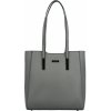 Dámska kabelka na rameno šedá - Delami Luxe Charm šedá