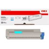 OKI 45862839 - originálny toner, azúrový, 7300 strán