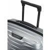 Samsonite PROXIS SPINNER 55/20 EXP s USB portom, 38/44 l- príručný rozšíriteľný kufor 55x40x20/23 cm 126035 - Silver - proxis 126035