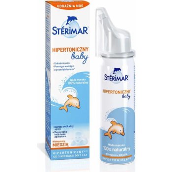 Stérimar Na upchatý nos baby obohatený o meď 50 ml