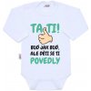 Body s potlačou New Baby Tati, ... děti se ti povedly