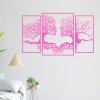 Veselá Stena Samolepka na stenu Duša lesa Farba: ružová, Veľkosť: 80 X 48 cm