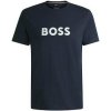 BOSS Tričká s krátkym rukávom Contrast Logo RN T-Shirt Navy Modrá