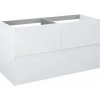 Kúpeľňová skrinka pod umývadlo Jungborn DECEM biela 120 x 63,5 x 45,8 cm 169097