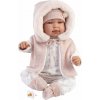 Llorens 84486 NEW BORN - realistická bábika bábätko so zvukmi a mäkkým látkovým telom - 44 cm