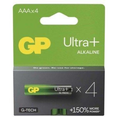 B03114 Alkalická baterie GP Ultra Plus AAA (LR03) GP (4 ks)