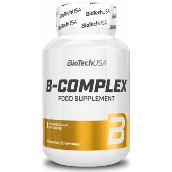 BioTech USA Natural Vitamin B-Complex 60 tabliet