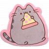 Luxusný veľký vankúš s mačkou Pusheen s pizzou