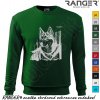 Mikina RANGER® - VLK - a S Zelená