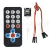 LaskaKit_cz Sada IR dálkový ovladač 17 tlačítek univerzální + prijímač