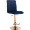 Barová stolička Agáta II. Gold Čierne More