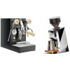 Lelit Mara PL62X V2, black + Eureka Mignon Zero 65 Speedy, CR chrome