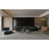 PVC Obkladový panel ALFIstyle - Black Marquinia, 2600x1220x3 mm