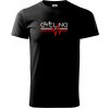 Cycling ekg - Tričko extra veľké (5-8XL) - 5XL ( Čierna )