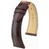 Kožený remienok Hirsch London 04266160-7, červený, jašteričia koža, Quick Release