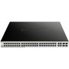 D-Link DGS-1210-52MP L2/L3 Smart+ PoE switch, 48x GbE PoE+, 4x RJ45/SFP, PoE 370W DGS-1210-52MP/E