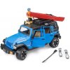 Bruder 2529 Jeep Wrangler Rubicon s kajakom a postavou