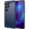 Techsuit – Carbon Silicone silikónové puzdro pre Samsung Galaxy S26 Ultra – modré